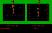 Bannercatch for IBM PC/Compatibles - Starting the game.