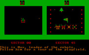 Bannercatch for IBM PC/Compatibles - The game demo mode shows how to play the game.