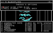 Wizardry V: Heart of the Maelstrom for IBM PC/Compatibles - Encountered blackflies; what will you do?