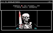 Wizardry V: Heart of the Maelstrom for IBM PC/Compatibles - Prepared to fight some skeletons?