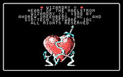 Wizardry V: Heart of the Maelstrom for IBM PC/Compatibles - Title screen.