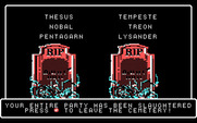 Wizardry V: Heart of the Maelstrom for IBM PC/Compatibles - Game over.