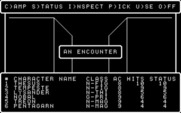 Wizardry V: Heart of the Maelstrom for IBM PC/Compatibles - An encounter!