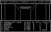 Wizardry V: Heart of the Maelstrom for IBM PC/Compatibles - Here's an exit back to the surface...