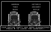 Wizardry V: Heart of the Maelstrom for IBM PC/Compatibles - Game over.