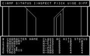 Wizardry V: Heart of the Maelstrom for IBM PC/Compatibles - Entering the labyrinth...