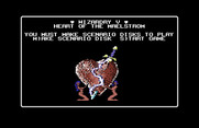 Wizardry V: Heart of the Maelstrom for Commodore 64 - You'll need to make a scenario disk before you can begin...
