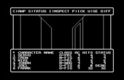 Wizardry V: Heart of the Maelstrom for Commodore 64 - Entering the maze...