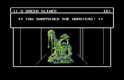 Wizardry V: Heart of the Maelstrom for Commodore 64 - An encounter! You surprised the monsters...