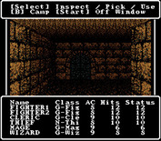 Wizardry V: Heart of the Maelstrom for Super NES - Exploring...