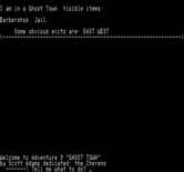 Ghost Town for Exidy Sorcerer - The game begins here.