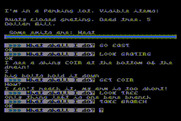 Mystery Fun House for Atari 8-bit - Starting out on my adventure.