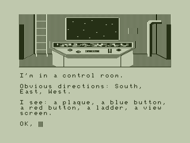Trekboer Dragon 32/64 Screenshot: Game start.