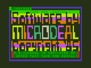 Trekboer for Dragon 32/64 - Loading screen.