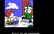 Peanuts Picture Puzzlers for IBM PC/Compatibles - Start of another picture...