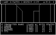 Wizardry: Knight of Diamonds - The Second Scenario for IBM PC/Compatibles - Exploring the maze...