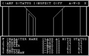 Wizardry: Knight of Diamonds - The Second Scenario for IBM PC/Compatibles - Enter the door on the left?