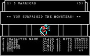 Wizardry: Knight of Diamonds - The Second Scenario for IBM PC/Compatibles - You surprised the monsters!