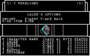Wizardry: Knight of Diamonds - The Second Scenario for IBM PC/Compatibles - Encounter options...