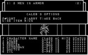 Wizardry: Knight of Diamonds - The Second Scenario for IBM PC/Compatibles - An encounter! Attack this enemy?