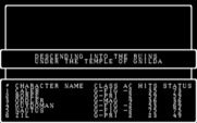Wizardry: Knight of Diamonds - The Second Scenario for IBM PC/Compatibles - Descending into the dungeon...