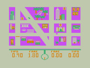 Taxi for TRS-80 Color Computer - On my way to pick up a passenger...
