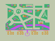 Taxi for TRS-80 Color Computer - Welcome to Paris!