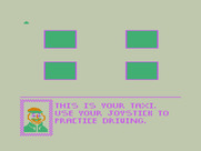 Taxi for TRS-80 Color Computer - Game instructions.