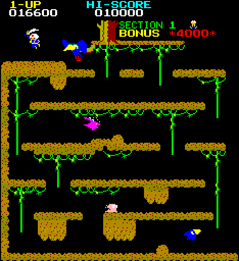 Arabian Arcade Screenshot: Level complete, and I got a bonus this time!