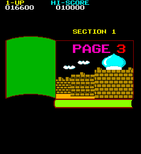 Arabian Arcade Screenshot: Level three start.