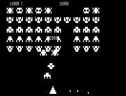 Galaxy Invasion for TRS-80 - Invaders attempt to crash into you Galaxian style...