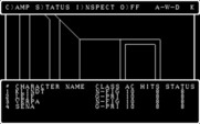 Wizardry: Legacy of Llylgamyn - The Third Scenario for IBM PC/Compatibles - Exploring the maze...