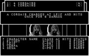 Wizardry: Legacy of Llylgamyn - The Third Scenario for IBM PC/Compatibles - A battle in progress..