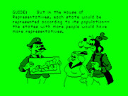 Goofy Covers Government for TRS-80 Color Computer - The guide continues explaining...