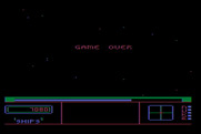 Repton for Atari 8-bit - Game over.
