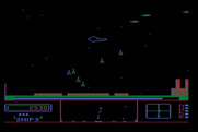 Repton for Atari 8-bit - Watch out for missiles!