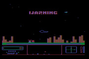 Repton for Atari 8-bit - Game start.