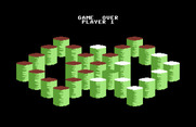 Pogo Joe for Commodore 64 - Game over.