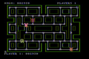 Mouskattack for Atari 8-bit - The level is almost completed...
