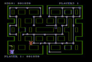 Mouskattack for Atari 8-bit - I was caught!