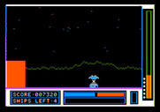 Lunar Leeper for Apple II - Refuel at these bases when they appear...