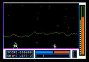 Lunar Leeper for Apple II - Caught by a leeper!