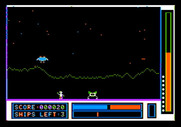 Lunar Leeper for Apple II - A leeper closes in...