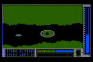 Lunar Leeper for Atari 8-bit - The target at the end of the tunnel...