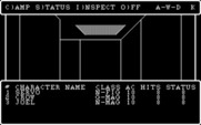 Wizardry: Proving Grounds of the Mad Overlord for IBM PC/Compatibles - Wandering the maze...which way to go?
