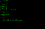 Wizardry: Proving Grounds of the Mad Overlord for IBM PC/Compatibles - Multiple character types and classes are available.