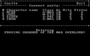 Wizardry: Proving Grounds of the Mad Overlord for IBM PC/Compatibles - Time to enter the maze!