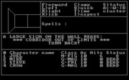 Wizardry: Proving Grounds of the Mad Overlord for IBM PC/Compatibles - This sign suggests I turn back now!