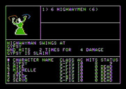 Wizardry: Proving Grounds of the Mad Overlord for Apple II - This battle is overall not going well...