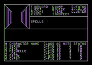 Wizardry: Proving Grounds of the Mad Overlord for Apple II - Wandering down a long hall...